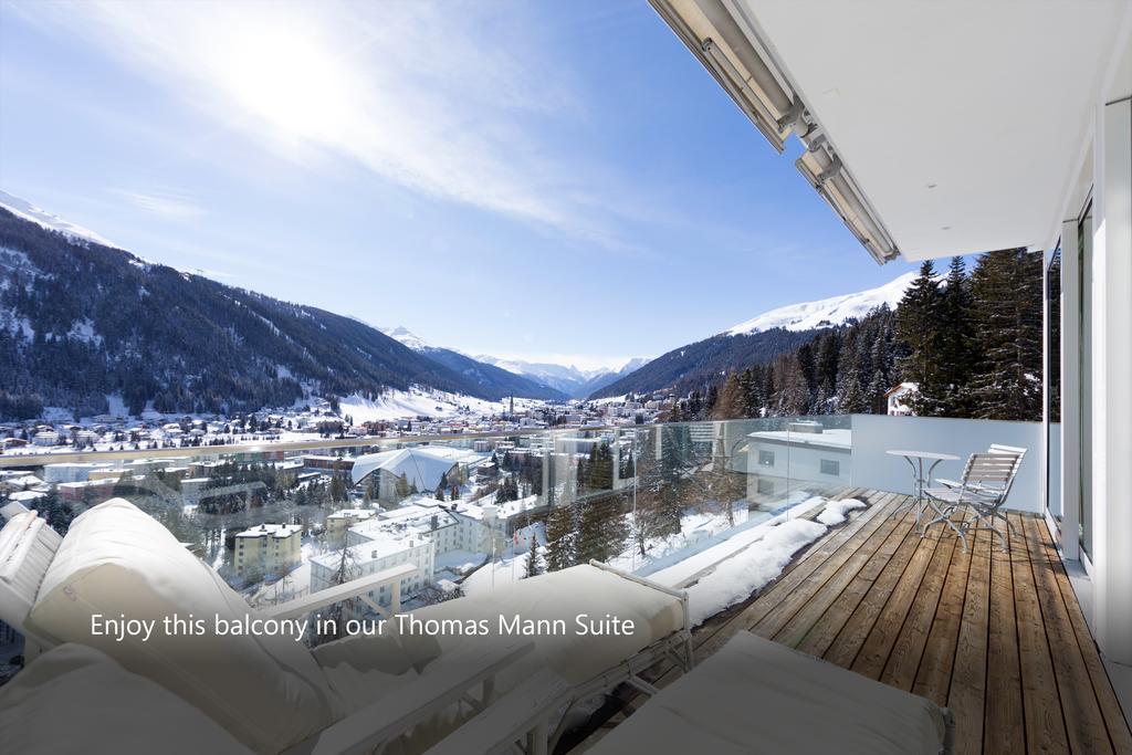 Waldhotel Davos Buitenkant foto